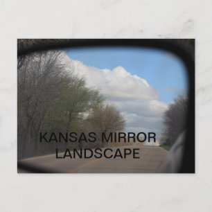 KANSAS SPEGEL LANDSCAPE POSTKORT VYKORT