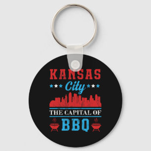 Kansas stad Bbq Nyckelring