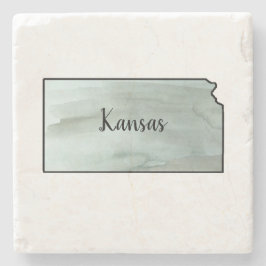 Kansas State Illustration Stenunderlägg