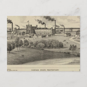 Kansas State Penitentiary Vykort