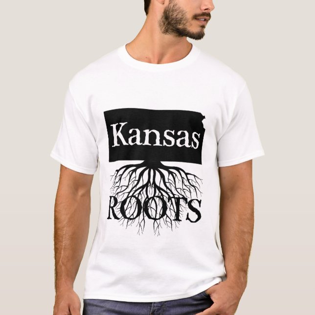 Kansas State Roots Women's eller Manar Shirt Tee Shirt (Framsida)