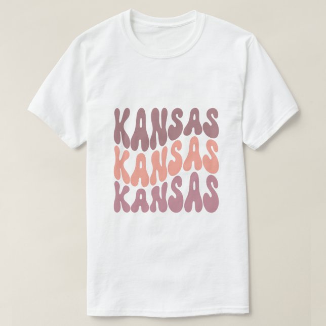 Kansas State stolthet T Shirt (Design framsida)