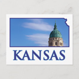 Kansas-staten Huvudstad Vykort
