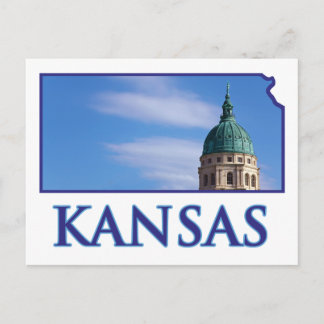 Kansas-staten Huvudstad Vykort