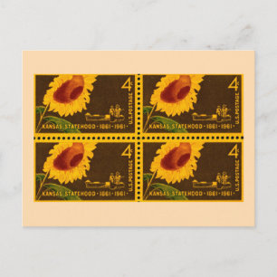 Kansas Statenature, SolrossolrosVintage Vykort