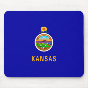 Kansas Statlig flagga Design Musmatta