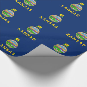 Kansas Statlig flagga Presentpapper