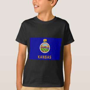 Kansas Statlig flagga Tröja