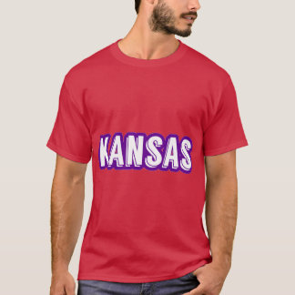 Kansas Sticker Oversized T Shirt