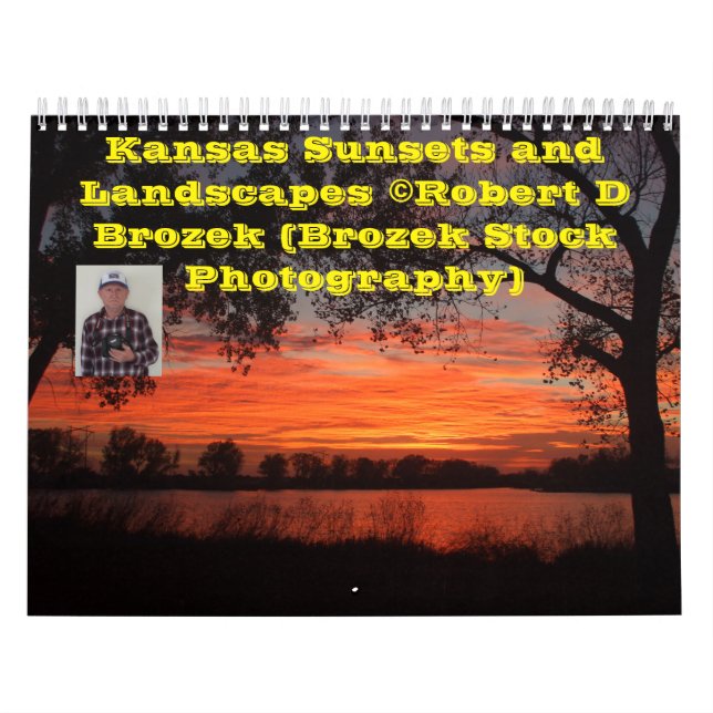 Kansas Sunset and Landscape Calendar. Kalender (Omslag)