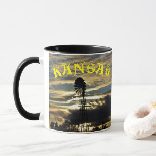 Kansas Sunset with Kvarn Coffee Mugg