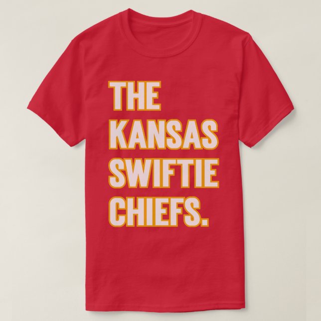 Kansas Swiftie Chiefs v4 TShirt T Shirt (Design framsida)