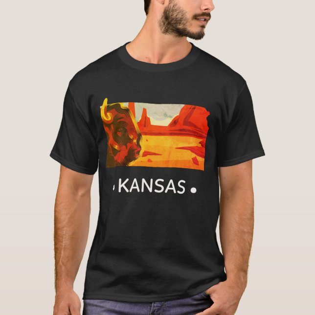 Kansas T Shirt (Framsida)