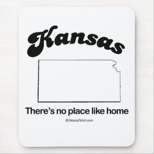 KANSAS - T-tröja "KANSAS för den STATLIGA MOTTOE Musmatta