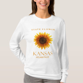 Kansas Territory Flower The Helianthus T Shirt