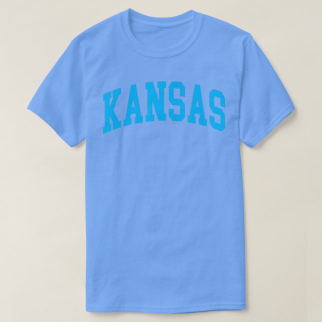 Kansas Throwback Design Classic 1 T Shirt (Design framsida)