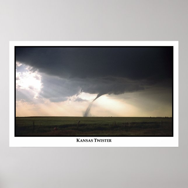 Kansas Twister Poster (Framsidan)