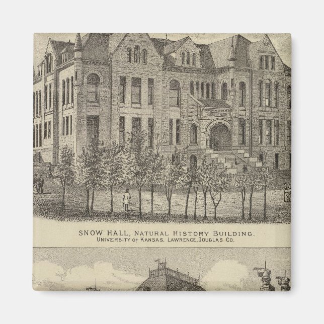 Kansas Universiteten Magnet (Framsidan)