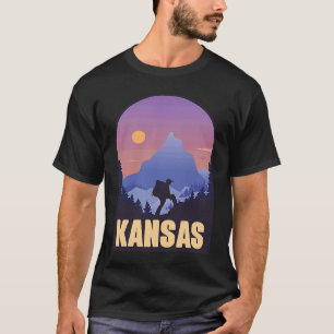 Kansas, USA, Hiking Resa Souvenir T Shirt