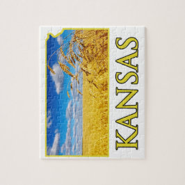 Kansas vetefält pussel