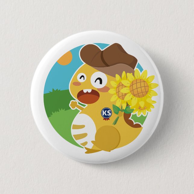 Kansas VIPKID knäppas Knapp (Framsida)