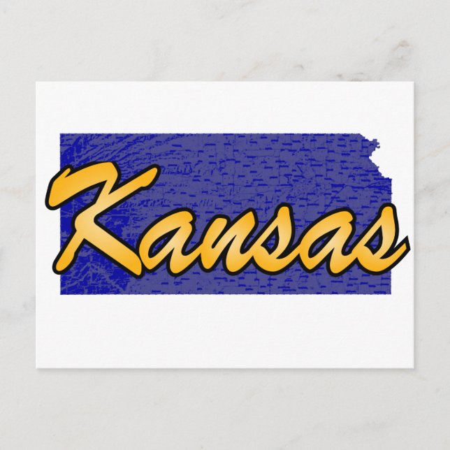 Kansas Vykort (Framsida)