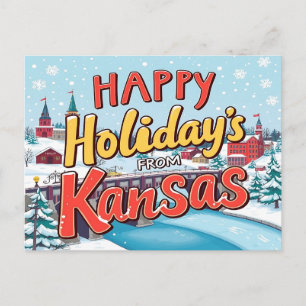 KANSAS vykort