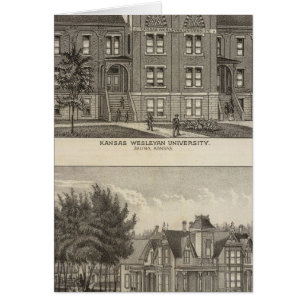 Kansas Wesleyan Universiteten Hälsningskort