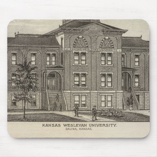 Kansas Wesleyan Universiteten Musmatta (Framsidan)