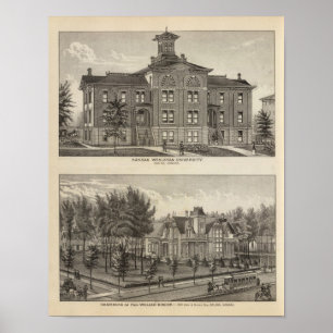 Kansas Wesleyan universiteten Poster