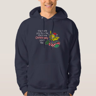 Känselförnimmelse Christmasy Hoodie