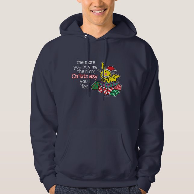 Känselförnimmelse Christmasy Hoodie (Framsida)