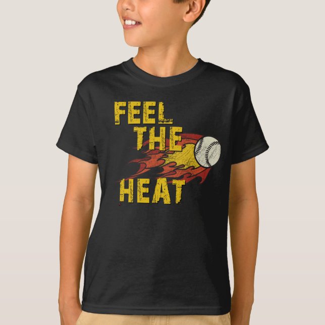 KÄNSELFÖRNIMMELSE VÄRMABASEBALLT-TRÖJA T-SHIRT (Framsida)