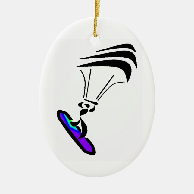 KÄNSELFÖRNIMMELSE VINDEN JULGRANSPRYDNAD KERAMIK (Framsidan)