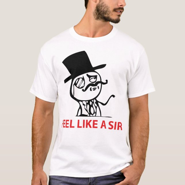 Känselförnimmelsenågot liknande en herr - 2 sid t-shirt (Framsida)