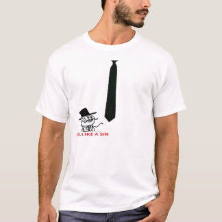 Känselförnimmelsenågot liknande en herr! Med en Tee Shirt