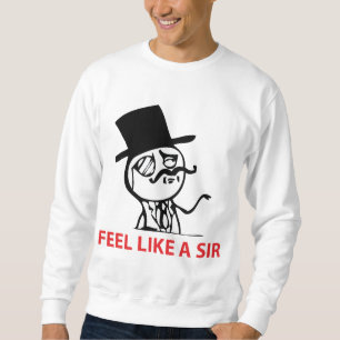 Känselförnimmelsenågot liknande en herr - tröj sweatshirt