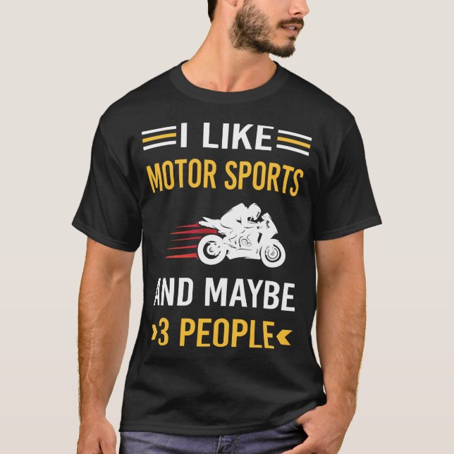 Kanske 3 personbilsportar t shirt (Framsida)