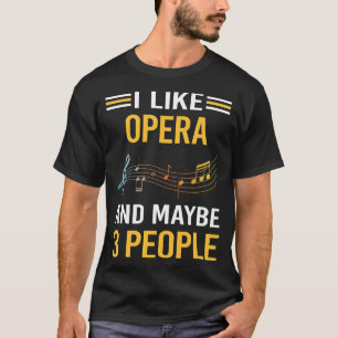 Kanske 3 personer opera t shirt