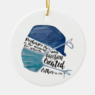 Kanske detta är ögonblicket julgransprydnad keramik