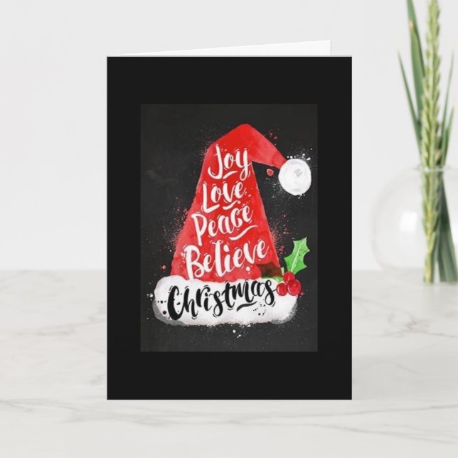 KANSKE DIN CHRISTMAS ÄR CHEERY OCH BRIGHT HELGKORT (Framsida)