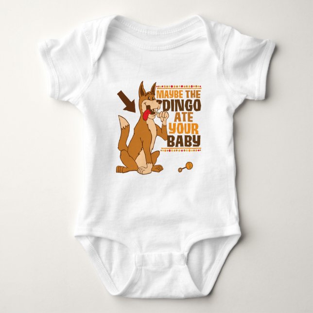 Kanske Dingo Ate din Baby Tee (Framsida)
