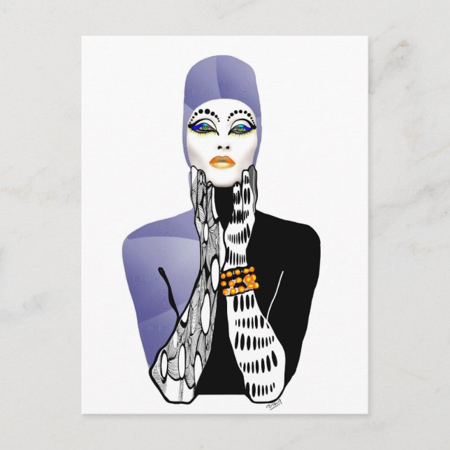 Kanske Diva Vykort (Framsida)