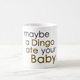 Kanske en Dingo åt Baby Kaffemugg