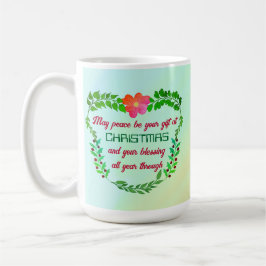 KANSKE FREDEN ÄR DIN GIFT PÅ CHRISTMAS KAFFEMUGG