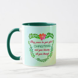 KANSKE FREDEN ÄR DIN GIFT PÅ CHRISTMAS MUGG