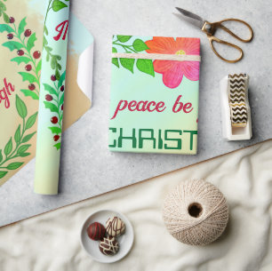 KANSKE FREDEN ÄR DIN GIFT PÅ CHRISTMAS PRESENTPAPPER