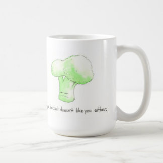 Kanske gillar Brocolli inte dig antingen mugg