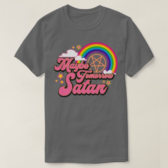 Kanske i morgon Satan T Shirt (Design framsida)