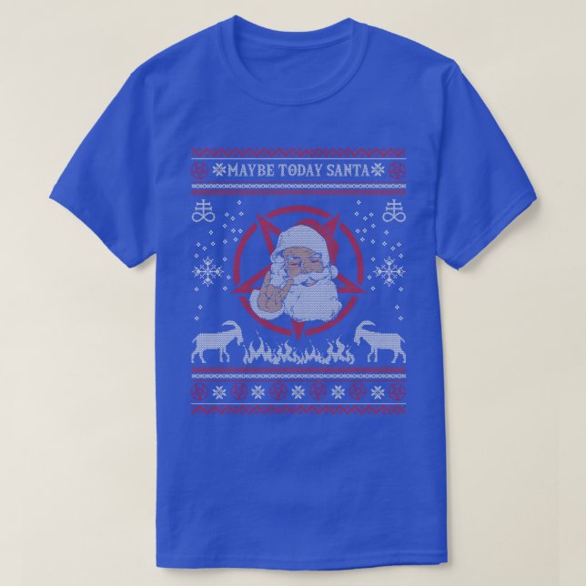 Kanske jultomten i dag t shirt (Design framsida)
